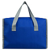 Сумка холодильник Glacier, синяя с нанесением логотипа