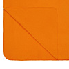 Дорожный плед Pathway, оранжевый с нанесением логотипа