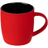 Набор Color Block, красный с черным с нанесением логотипа