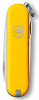 Нож-брелок Classic 58 с отверткой, желтый с нанесением логотипа