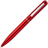 Ручка шариковая Scribo, красная с нанесением логотипа
