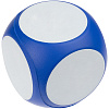Антистресс «Куб», синий с нанесением логотипа