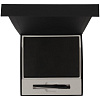 Коробка Memoria под ежедневник и ручку, черная с нанесением логотипа
