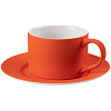 Чайная пара Best Morning, оранжевая с нанесением логотипа