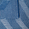 Плед Locus Solus, синий с голубым с нанесением логотипа
