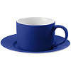 Набор для чая на 2 персоны Best Morning, синий с нанесением логотипа