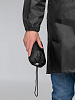 Дождевик Rainman Zip, черный с нанесением логотипа