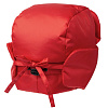 Шапка-ушанка Shelter, красная с нанесением логотипа