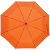 Зонт складной Monsoon, оранжевый с нанесением логотипа