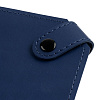 Ежедневник Angle, недатированный, темно-синий с нанесением логотипа
