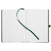 Ежедневник Favor, недатированный, зеленый с нанесением логотипа