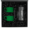 Набор для чая на 2 персоны Best Morning, зеленый с нанесением логотипа