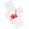 Елочный шар Gala Night в коробке, красный, 6 см с нанесением логотипа