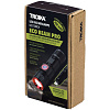 Аккумуляторный фонарик Eco Beam Pro, черный с нанесением логотипа