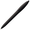 Ручка шариковая S! (Си), черная с нанесением логотипа
