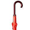 Зонт-трость Standard, красный с нанесением логотипа