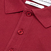 Рубашка поло мужская Neptune, вишнево-красная с нанесением логотипа