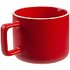 Чашка Fusion, красная с нанесением логотипа