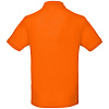 Рубашка поло мужская Inspire, оранжевая с нанесением логотипа