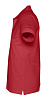 Рубашка поло мужская SPIRIT 240, красная с нанесением логотипа