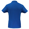 Рубашка поло ID.001 ярко-синяя с нанесением логотипа