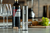Электрический штопор с ножом для фольги Wine Diesel, серебристый с нанесением логотипа