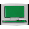 Набор Option, зеленый с нанесением логотипа