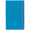 Ежедневник Nova, недатированный, голубой с нанесением логотипа