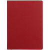 Ежедневник Shall, недатированный, красный с нанесением логотипа