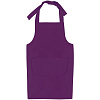 Фартук Neat, фиолетовый с нанесением логотипа