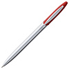 Ручка шариковая Dagger Soft Touch, красная с нанесением логотипа