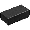 Коробка для флешки Minne, черная с нанесением логотипа