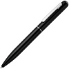 Ручка шариковая Scribo, черная с нанесением логотипа
