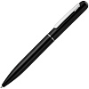 Ручка шариковая Scribo, черная с нанесением логотипа