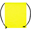 Рюкзак-мешок Manifest Color из светоотражающей ткани, желтый неон с нанесением логотипа