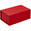 Коробка LumiBox, красная с нанесением логотипа