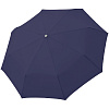 Зонт складной Carbonsteel Magic, темно-синий с нанесением логотипа