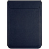 Папка-планшет для бумаг Petrus, темно-синяя с нанесением логотипа
