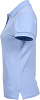 Рубашка поло женская PASSION 170, голубая с нанесением логотипа