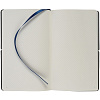 Ежедневник Nubuk, недатированный, синий с нанесением логотипа
