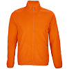 Куртка мужская Factor Men, оранжевая с нанесением логотипа