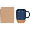 Коробка для кружки Corky, крафт с нанесением логотипа