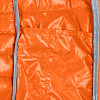 Куртка пуховая женская Tarner Lady, оранжевая с нанесением логотипа