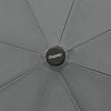 Зонт складной Fiber Magic, серый с нанесением логотипа