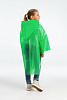 Дождевик-плащ детский BrightWay Kids, зеленый с нанесением логотипа