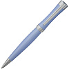 Ручка шариковая Desire, голубая с нанесением логотипа