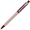 Ручка шариковая Raja Shade, бордо с нанесением логотипа