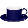 Набор для кофе Kaffi, синий с нанесением логотипа