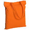 Холщовая сумка Countryside, оранжевая с нанесением логотипа