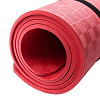 Коврик для фитнеса Tiler, красный с нанесением логотипа